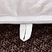 ROSECOSE Luxurious Goose Down Comforter Queen Duvet Insert All Seasons Solid White Hypo-allergenic 1200 Thread Count 750+ Fill Power 100% Cotton Shell Down Proof with Tabs (Queen, White)