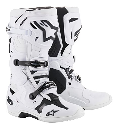 Tech 10 Off-Road Motocross Boot (13 US, White)