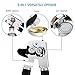 ACUTECATX Can Opener Manual Smooth Edge for Seniors With Arthritis - NO RUST Manual Can Opener Commercial Grade Stainless Steel Heavy Duty with Good Grips, Black