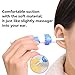 YISHUI Pocket Ear Cleaner Wax Electric Massage Removal Kit Soft Ear Wax Cleaner Ear-pick Curett