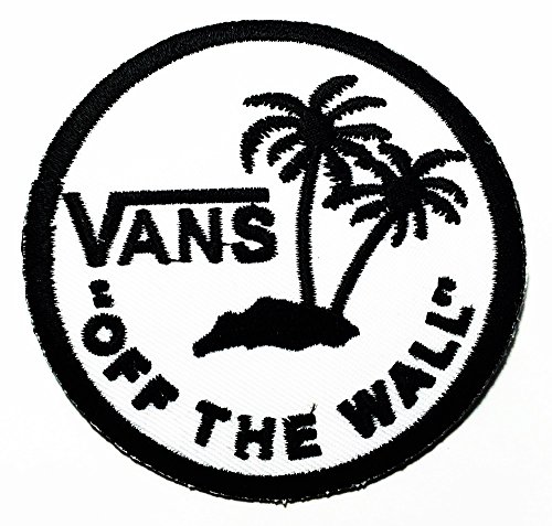 Vans off the Wall Skateboarding logo patch Jacket T-shirt Sew Iron on Patch Badge Embroidery