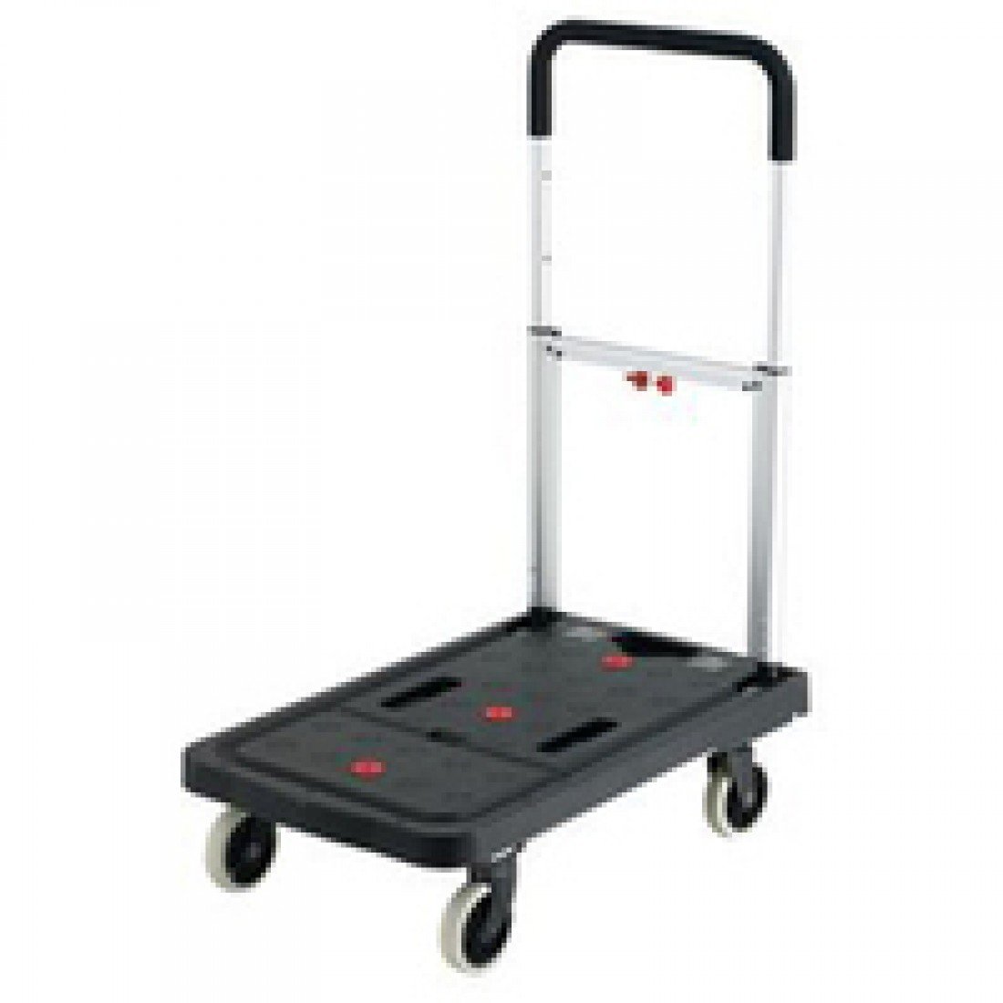 VFM 380088 Folding Platform Truck, Black