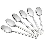 Lesbin Stainless Steel Flatware Dessert Spoon, Set of 12
