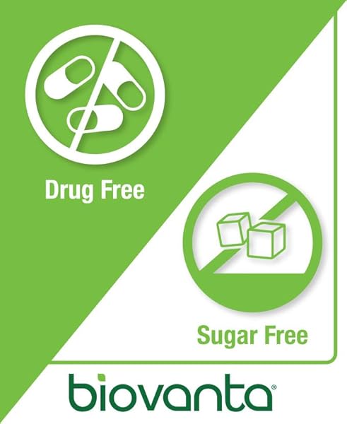 BIOVANTA COUGH DROPS, TART CHERRY WITH COOLING MINT, THROAT LOZENGES, NATURAL IMMUNE SUPPORT, 24 SUGAR-FREE LOZENGES, SORE THROAT, RESPIRATORY DEFENSE