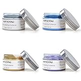 Elera Washable Professional Hair Color Toner Temporary Hair Color Dye Cream for Men Women, 4 Colors (4 PCS A PACK)