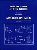 Macroeconomics Drill and Review, Colander, David C., 0256222614