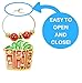 Christmas Wine Charms (Set of 6) - Great for Holiday Parties, Perfect to Identify your Wine Glass - Modern Vino