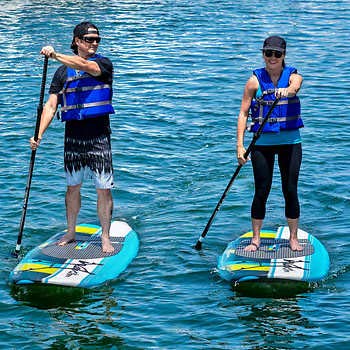 Wavestorm 9′ 6″ Stand Up Paddle Board Review 1