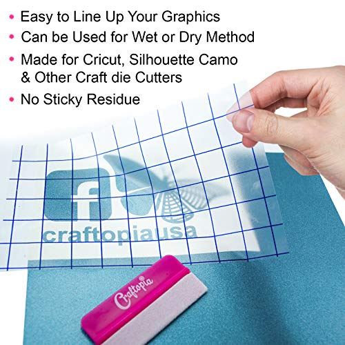 6 Transfer+Alignment+Compatible+Adhesive+Stickers