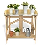 VYTAL Folding Potting Bench / Event Table (Natural)