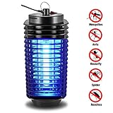 XMSTORE Bug Zapper, Electric Flying Zapper with UV Light, Portable Standing or Hanging for Indoor Use