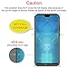 J&D Compatible for Huawei P20 Lite Glass Screen Protector (2-Pack), Not Full Coverage, Tempered Glass HD Clear Ballistic Glass Screen Protector for P20 Lite (Not for Huawei P20/P20 Pro)