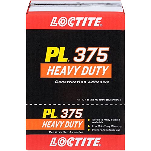 Loctite PL 375 Heavy Duty VOC Latex Construction Adhesive 10Ounce