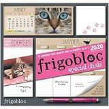 Frigobloc Chats 2020 - Calendrier d'organisation familiale (de janvier à décembre 2020): S'organiser n'a jamais été aussi simple ! (P.BAC FRIGOGAMM) (French Edition) by 