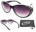 PRO Cat Eye Bifocal Sunglasses with rhinestones for Women