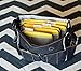 sugarSNAP Files A Set of 5 Mesh Diaper Bag Organizer Inserts (Gray+Yellow)