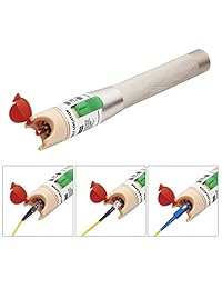 Localizador visual de fallos, risepro Luz Roja pluma 30 MV Fiber Optic Cable Tester Equipo de prueba vfl 30mw