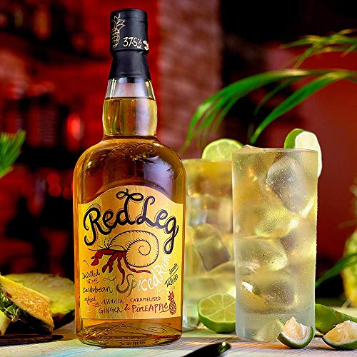 Red Leg Ananas Rum - 70cl - Exotisch, frisch, fruchtig, reichhaltig und typisch karibisch – Bild 3