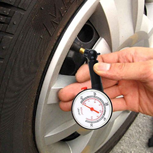 Vehicle Motorcycle Dial Tire Gauge Meter Pressure Tyre Measurement Tool Tyre Air Pressure Gauge Meter
