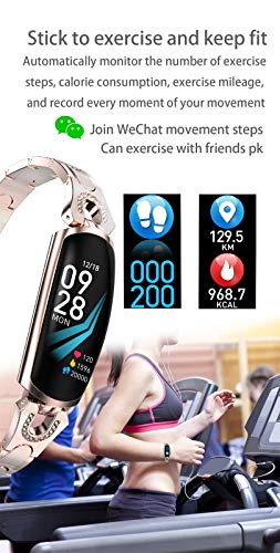 image for Dasuy Fitness Tracker Waterproof Smart Watch with Heart Rate Monitor, 