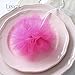 Ling's moment Hot Pink Tulle Fabric Bolt Tulle Ribbon Roll 6 inch x 100 Yards 300 Feet for Tulle Table Skirt Wedding Party Decorations
