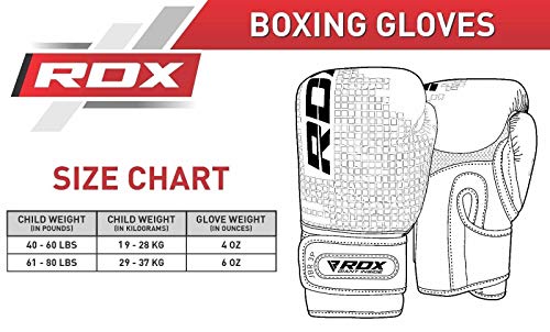 image for RDX Kids Boxing Gloves for Training & Muay Thai - Maya Hide Leather Ju