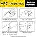 Dogtra ARC HANDSFREE Slim Ergonomic 3/4-Mile Remote Dog Training E-Collar with HANDSFREE for Discreet and Precise Control