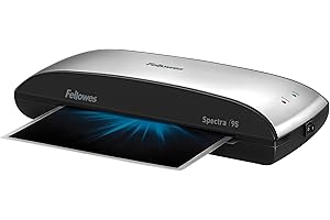 Fellowes Spectra 95 Laminator with Pouch Starter Kit, 4 Minute Warm-Up, 9.5” Throat, for Laminating Documents Up to 5-Mil