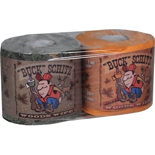 Rivers Edge Products 2 Pack/Orange Toilet Paper