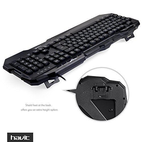 HAVIT-Rainbow-Backlit-Wired-Gaming-Keyboard-and-Mouse-Combo