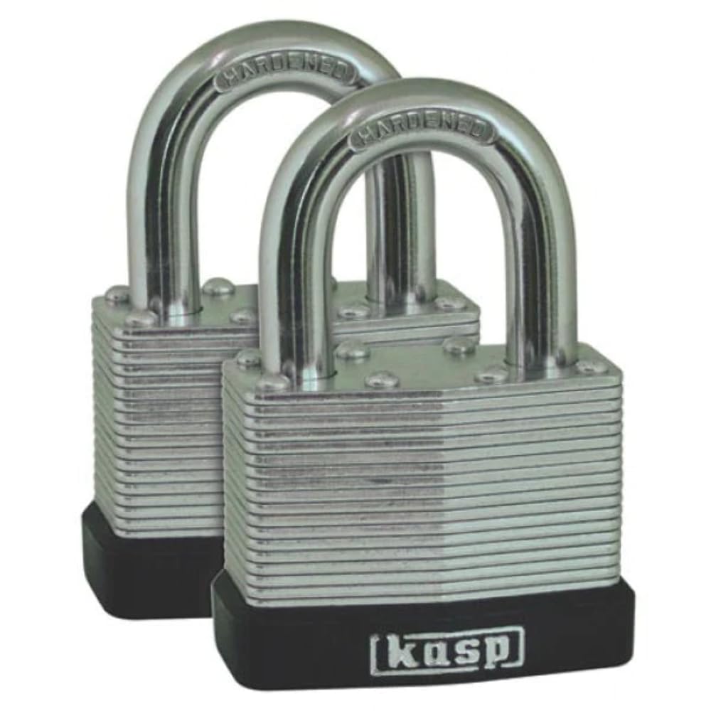 Kasp 130 Laminated Steel Padlock - 40 Millimeters - Twin