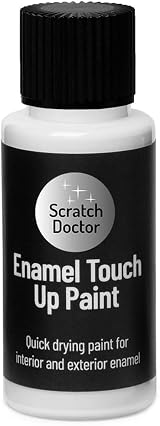 The Scratch Doctor Enamel Touch Up Paint 15ml White Quick Drying view 3