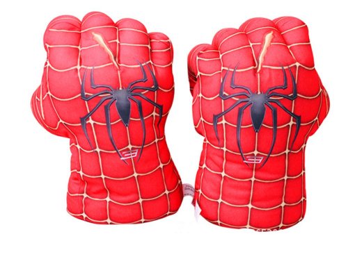 Gmasking Deluxe Spider-man Gloves Adult Smash Fists
