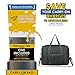 For Spirit Airlines Foldable Travel Duffel Bag Tote Carry on Luggage Sport Gym Duffle for Men and Women (Dark Grey)