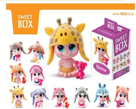 SWEETBOX Fruit jelly with a toy in a box "SMALL DOLLS" 12 boxes/10 items (10g)