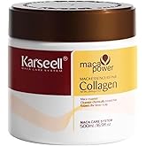 TOLO Deals Deep Repair Conditioning Argan Oil Collagen Hair Mask Essence for Dry Damaged Collagen Hair Treatment All Hair Types 16.90 oz 500ml