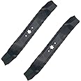 TREXFLOW TF 742-0610 942-0610A Mulching Blades fits for Cub Cadet MTD Troy Bilt Huskee 38-inch Deck Replaces 742-0610A 942-0610 7420610