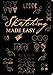 Piccadilly Sketching Made Easy | Guided Sketchbook | Flat-lay Drawing Notebook | Acid & Wood-Free Paper | 200 pages, Model: 9781608634552