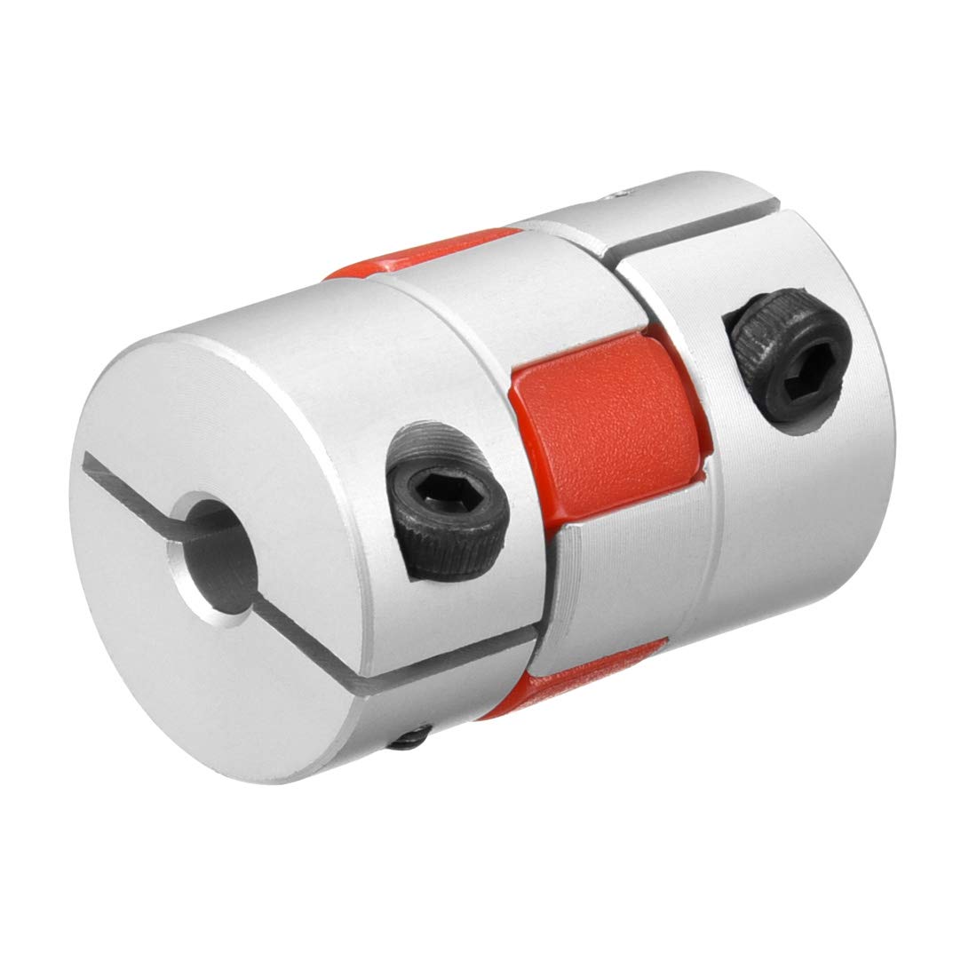 Sourcingmap Shaft Coupling 5mm to 5mm Bore L30xD20 Flexible Coupler Joint for Servo Stepped Motor