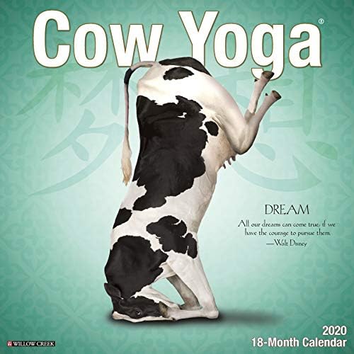 Cow Yoga 2020 Wall Calendar Calendar – Wall Calendar, 15 July 2019