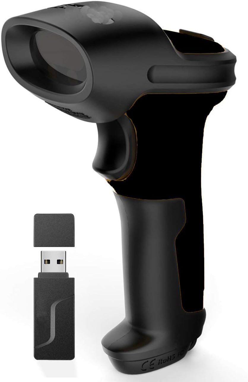 Inateck Automatic 2.4GHz Wireless USB Barcode Scanner Amazon.co.uk