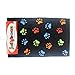 Jellybean Indoor/Outdoor Decorative Paw Prints Accent Rug - 20