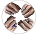 Men silicone wedding ring, DoerDo Rubber sport band, Designed for Souvenir and Wearing comfortably to Taking exercise - 4 Rings Pack(Black, Grey, Light grey, Blue)