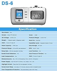 DS6 Portable Sleep Machine with Humidifier for
