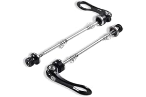 CNCLOL CNC Bike Quick Release Skewer Front & Rear Wheel Axle for Mountain Bike/Road Bike/Bicycle/MTB Wheel Hub.