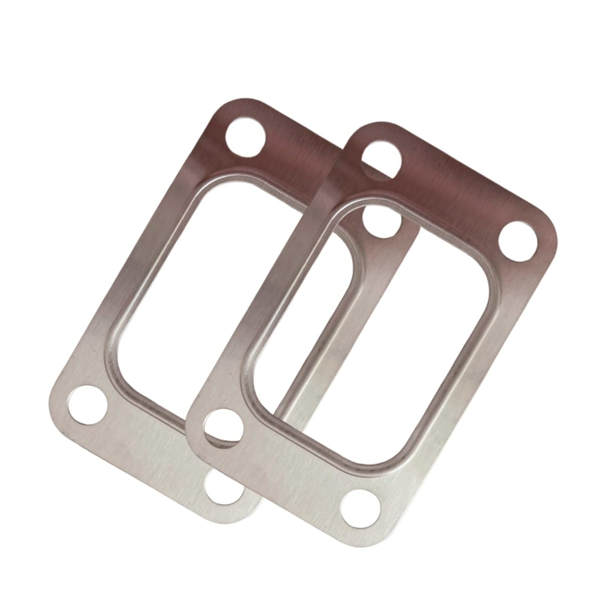 Photo 1 of 2 Pack T3 Turbo Inlet Flange Gasket Manifold Stainless Steel T3/T4 Precision PTE Garrett