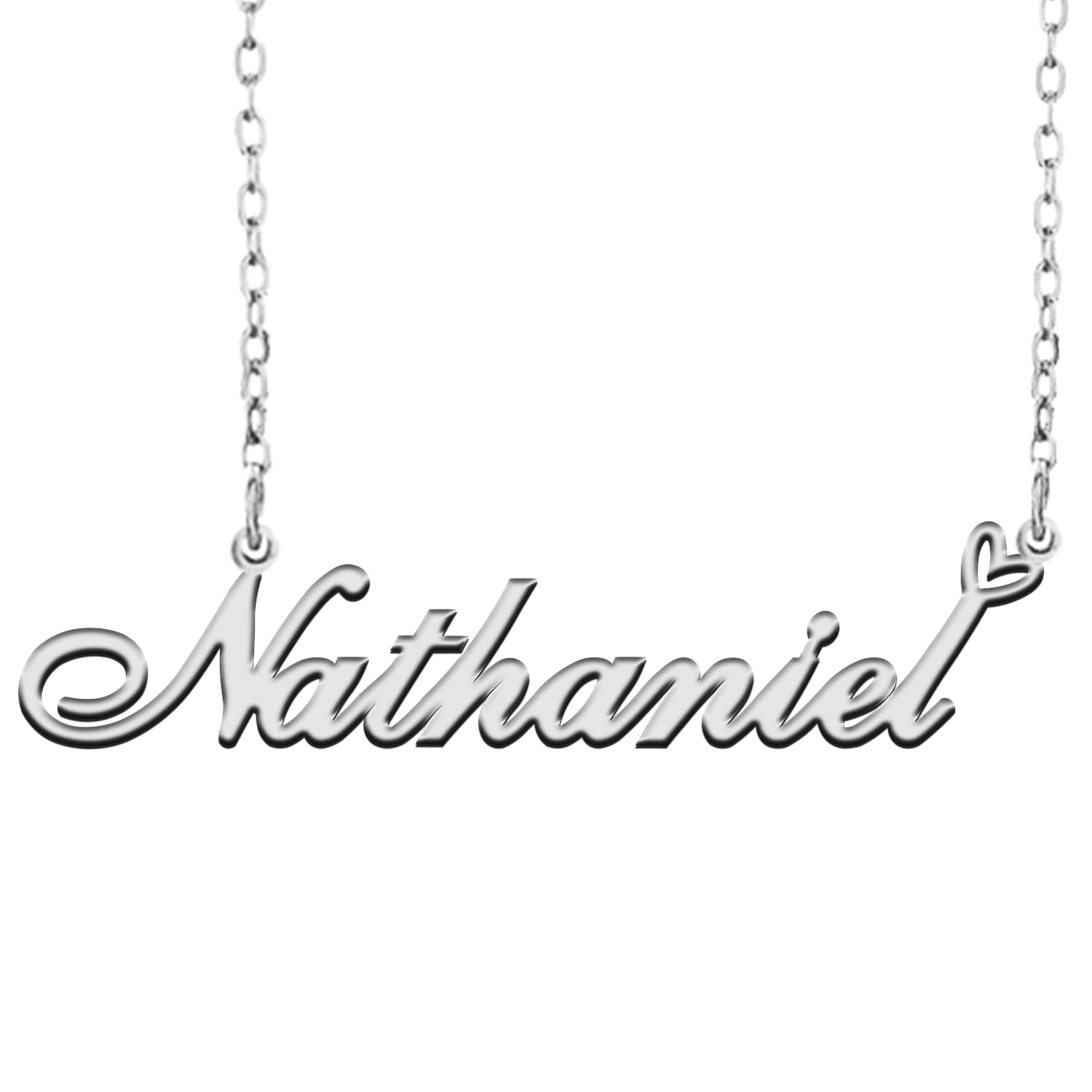 RONKAHSHOW Nathaniel Custom Name Necklace