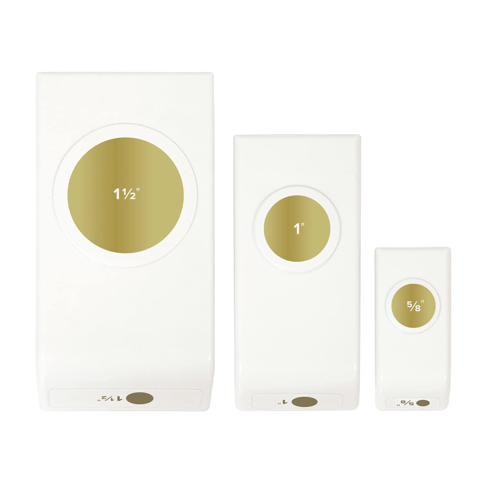 We R Memory Keepers Layering Punches 3/Pkg-Circles -WR661442