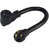 XUANHUA NEMA 6-50P to 14-50R 240V 50 Amp Adaptor Welder Dryer EV Charger Power Cord Adapter Connector, 1.5FT Power Extension 