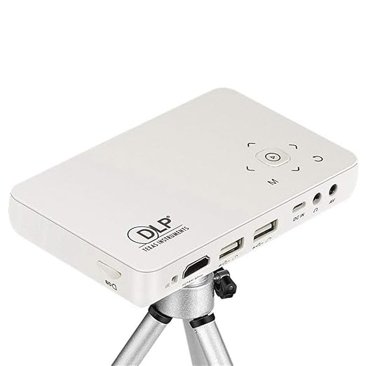 Proyector, Portátil Mini Wifi Inalámbrico Android DLP Inteligente ...